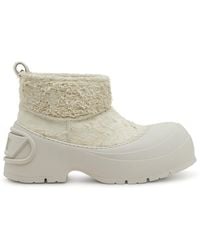 DIESEL - D-Donald-Chunky Ankle Boot With Lug Sole - Lyst
