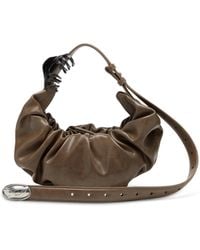 DIESEL - Grab-D-Small Scruched Hobo Bag - Lyst