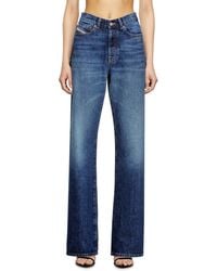 DIESEL - Regular Jeans High Waist 1971 D-Sent, Medium, Button Fly - Lyst