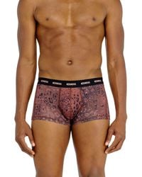 DIESEL - Three-Pack Of Stretch Cotton Boxer Briefs - Lyst