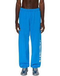 DIESEL - Track Pants With Distorted Print - Lyst
