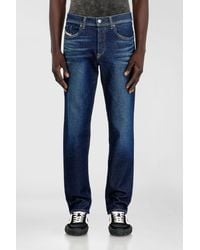 DIESEL - Regular Jeans Regular Waist 2023 D-Finitive, Dark, Button Fly - Lyst