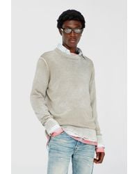 DIESEL - Jumper With Faded Reverse Print - Lyst