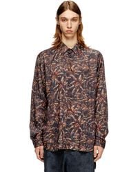 DIESEL - Lyocell Shirt With All-Over Print - Lyst