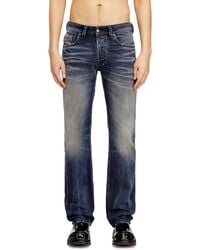 DIESEL - Regular Jeans Low Waist 1985 Larkee, Dark, Button Fly - Lyst