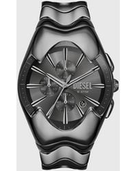 DIESEL - Mercurial Chronograph Stainless Steel Watch - Lyst