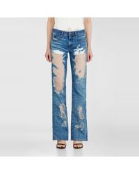 DIESEL - Bootcut Jeans Low Waist 1969 D-Ebbey, Medium, Zip Fly - Lyst