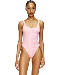 DIESEL - Maillot de bain avec maxi imprimé - Lyst