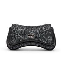 DIESEL - Play-Small Crossbody Bag With Crystal - Lyst