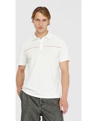 DIESEL - Polo Shirt With Contrast Piping - Lyst