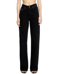 DIESEL - Regular Jeans High Waist 1971 D-Sent, /Dark, Button Fly - Lyst
