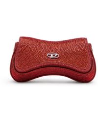 DIESEL - Play-Small Crossbody Bag With Crystal - Lyst