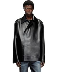 DIESEL - Oversized Neoprene-Bonded Tailored Jacket - Lyst