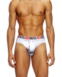 DIESEL - Briefs With Graphic Print - Lyst