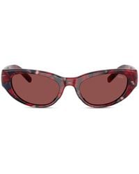 DIESEL - Cat-Eye Style Sunglasses - Lyst