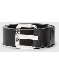 DIESEL - _logo B-star Ii Belt_apparel_belt_black_85 - Lyst