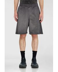 DIESEL - Sweatshorts With Dévoré Motifs - Lyst