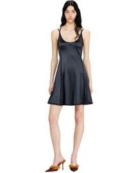 DIESEL - Fluid Mini Dress With Double Straps - Lyst
