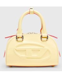 DIESEL - 1Dr Dome-Leather Small Bowling Bag - Lyst