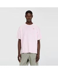 DIESEL - Cotton T-Shirt With Treated Effect - Lyst