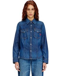DIESEL - Western Shirt - Lyst