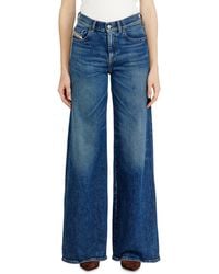 DIESEL - Flare Jeans Regular Waist 1978 D-Akemi, Medium, Zip Fly - Lyst
