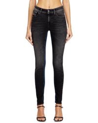 DIESEL - Skinny Jeans Regular Waist 2017 Slandy, /Dark, Zip Fly - Lyst