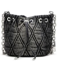 DIESEL - Charm-D S-Mini Bucket Bag - Lyst