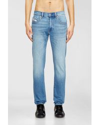 DIESEL - Slim Jeans Regular Waist 2019 D-Strukt, Light, Zip Fly - Lyst