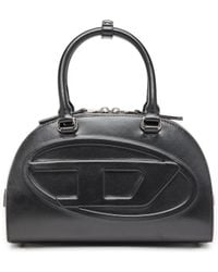 DIESEL - 1Dr Dome-Leather Bowling Bag - Lyst