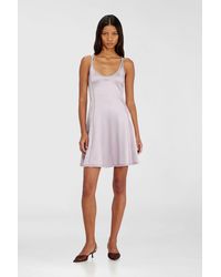 DIESEL - Fluid Mini Dress With Double Straps - Lyst