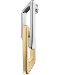 DIESEL - Stainless Steel Drop Earring - Lyst