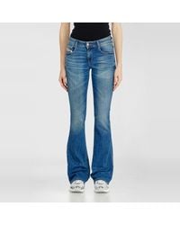 DIESEL - Bootcut Jeans Low Waist 1969 D-Ebbey, Medium, Zip Fly - Lyst