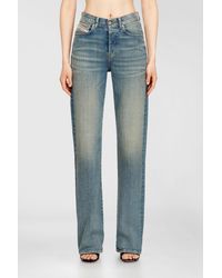 DIESEL - Regular Jeans High Waist 1971 D-Sent, Medium, Button Fly - Lyst