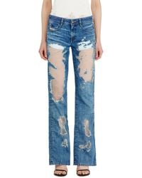 DIESEL - Bootcut Jeans Low Waist 1969 D-Ebbey, Medium, Zip Fly - Lyst