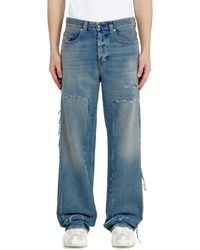 DIESEL - Relaxed Jeans Low Waist 2001 D-Macro, Medium, Button Fly - Lyst