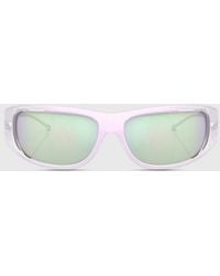 DIESEL - Wraparound Style Sunglasses - Lyst