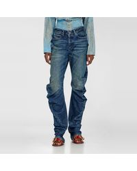 DIESEL - Regular Jeans Regular Waist D-Twisty, Dark, Button Fly - Lyst