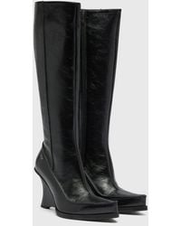 DIESEL - D-Lucette-Knee-High Boots - Lyst