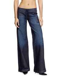 DIESEL - D-Ainty Wide-Leg Jeans - Lyst