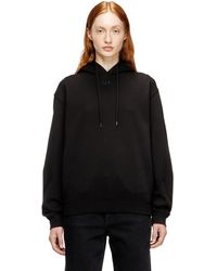 DIESEL - Sweatshirt Aus Baumwolle Mit Oval D Logo - Lyst