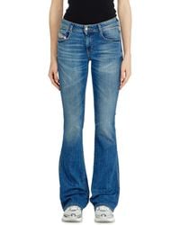 DIESEL - Bootcut Jeans Low Waist 1969 D-Ebbey, Medium, Zip Fly - Lyst