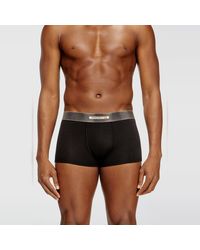 DIESEL - Three-Pack Of Stretch Cotton Boxer Briefs With Satin Waistband - Lyst