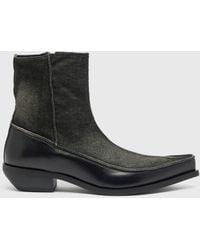DIESEL - D-Frido-Western Ankle Boots - Lyst