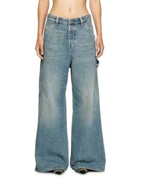 DIESEL - Relaxed Jeans Low Waist 1996 D-Sire, Light, Button Fly - Lyst
