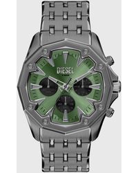 DIESEL - Stinger Gunmetal Edelstahl-Uhr - Lyst