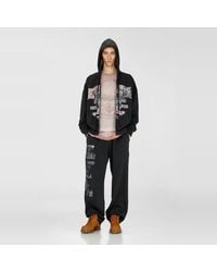 DIESEL - Zip-Up Hoodie With Concert Graphics - Lyst
