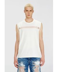 DIESEL - Tank Top With For Successful Loving Logo - Lyst