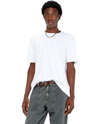 DIESEL - Cotton-Interlock T-Shirt With Logo Embroidery - Lyst