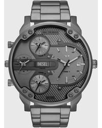 DIESEL - Mr. Daddy Slim Multi Movement Stainless Steel Watch - Lyst